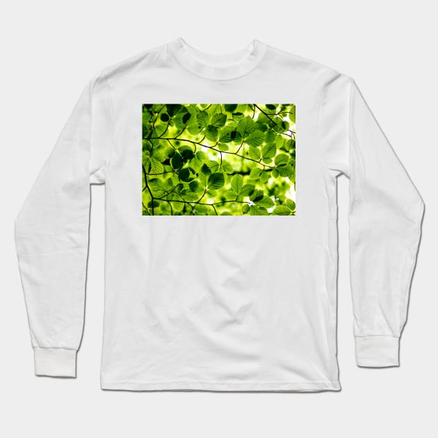 Nature Fibers photoshoot Long Sleeve T-Shirt by Tshirtstory